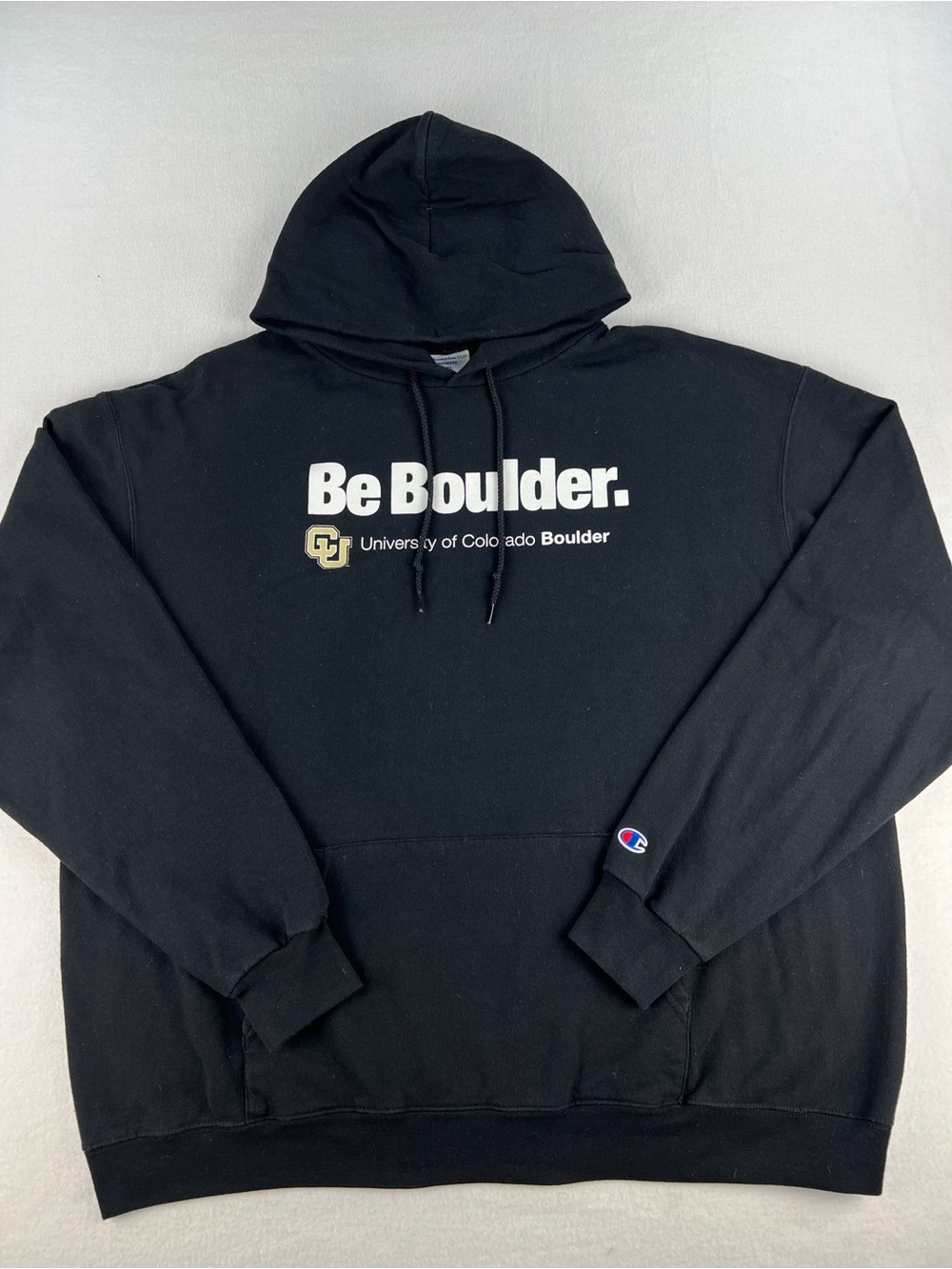 Champion University Of Colorado “Be Boulder” Heavyweight Hoodie Men Size XXL